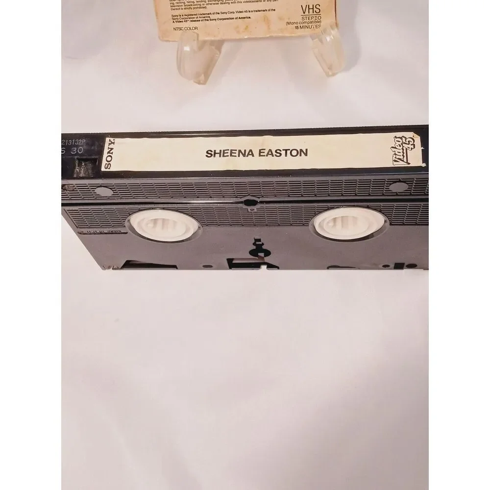 SHEENA‎ EASTON VIDEO 45 1983 BETA Train, Telefone, Machine, Ice In Rain